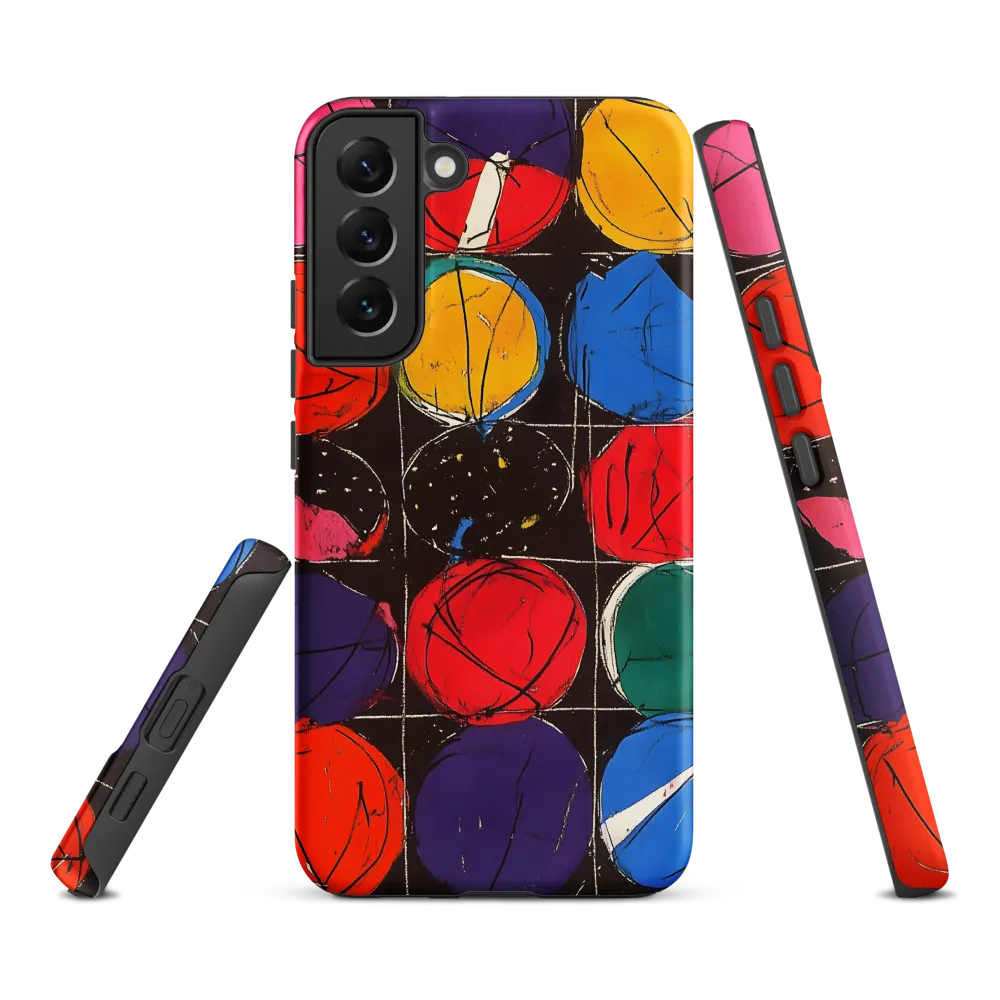 Colorful Circles in Abstract Harmony