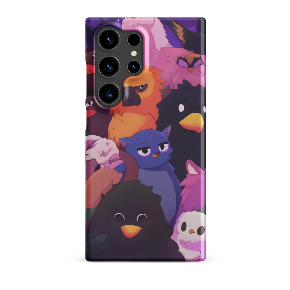 Whimsical Avian Gathering