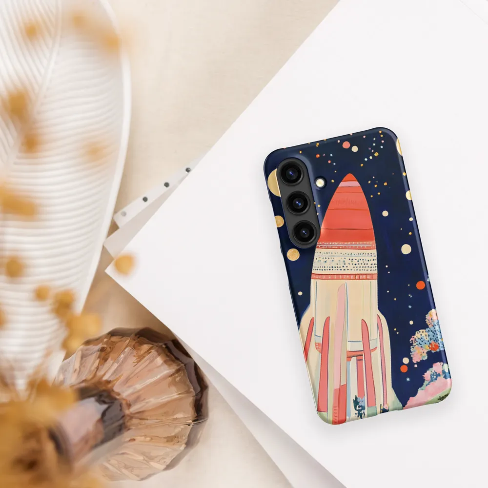 Cosmic Dreams: The Rocket's Journey
