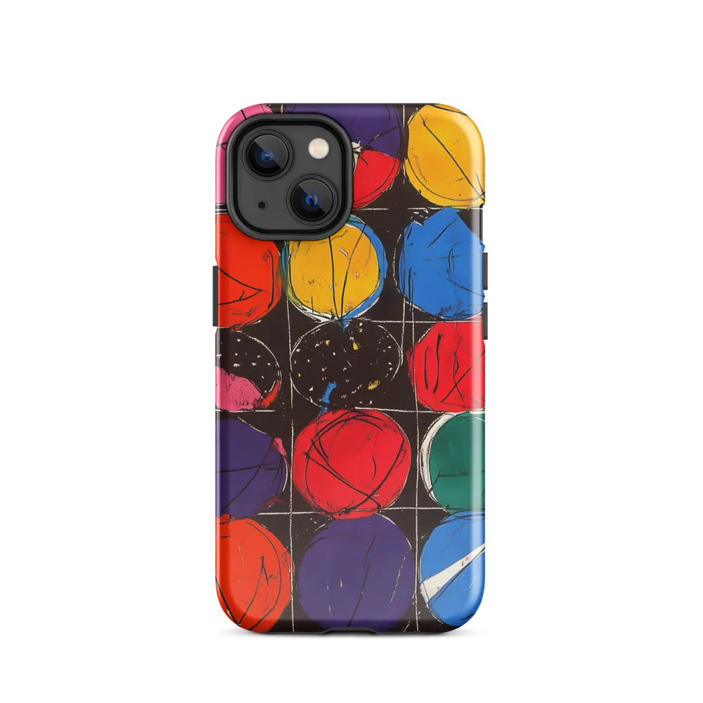 Colorful Circles in Abstract Harmony