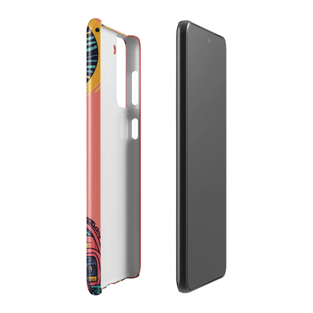 Exploration Beyond: A Digital Astronaut | Phone Case |  S21 Plus | Snap Case | Glossy