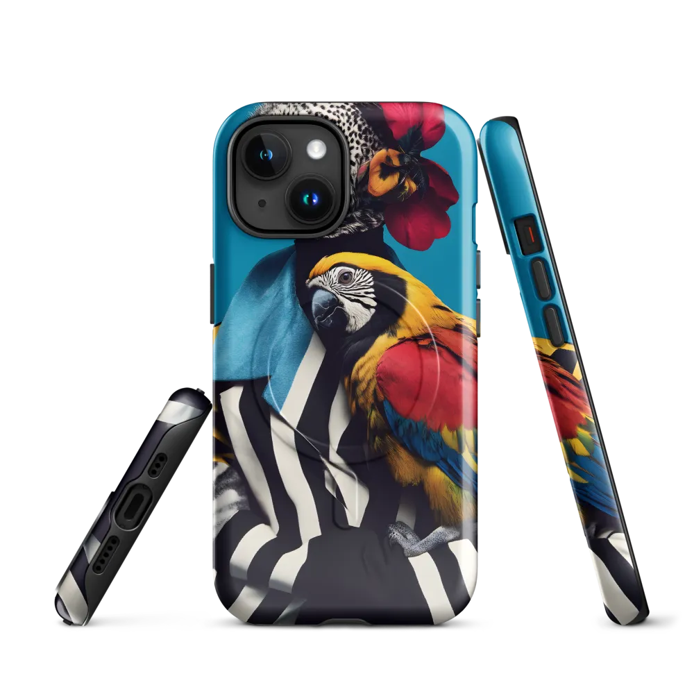 Vibrant Fusion of Flora and Fauna
