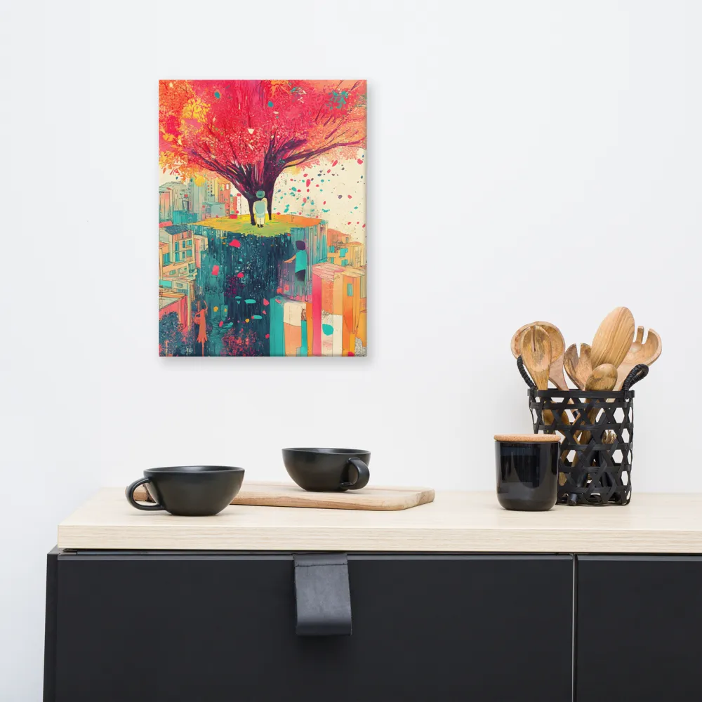 Whispers of Urban Dreams | Canvas | 12″×16″