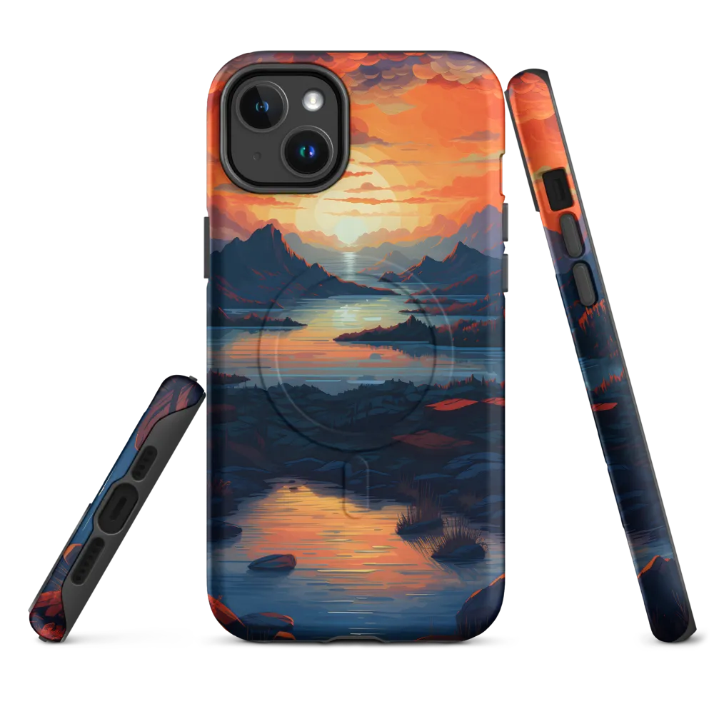Ethereal Evening: A Digital Dusk