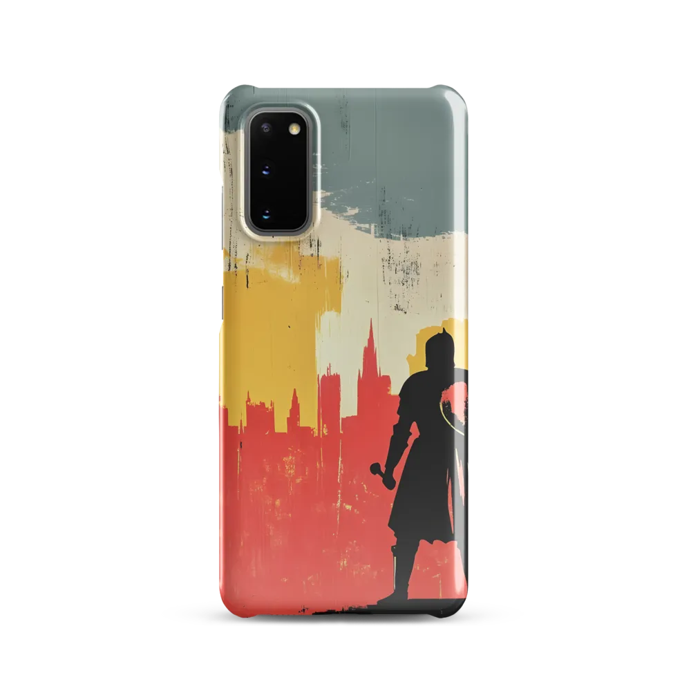 Hero in the Urban Dawn | Phone Case |  S20 | Snap Case | Glossy