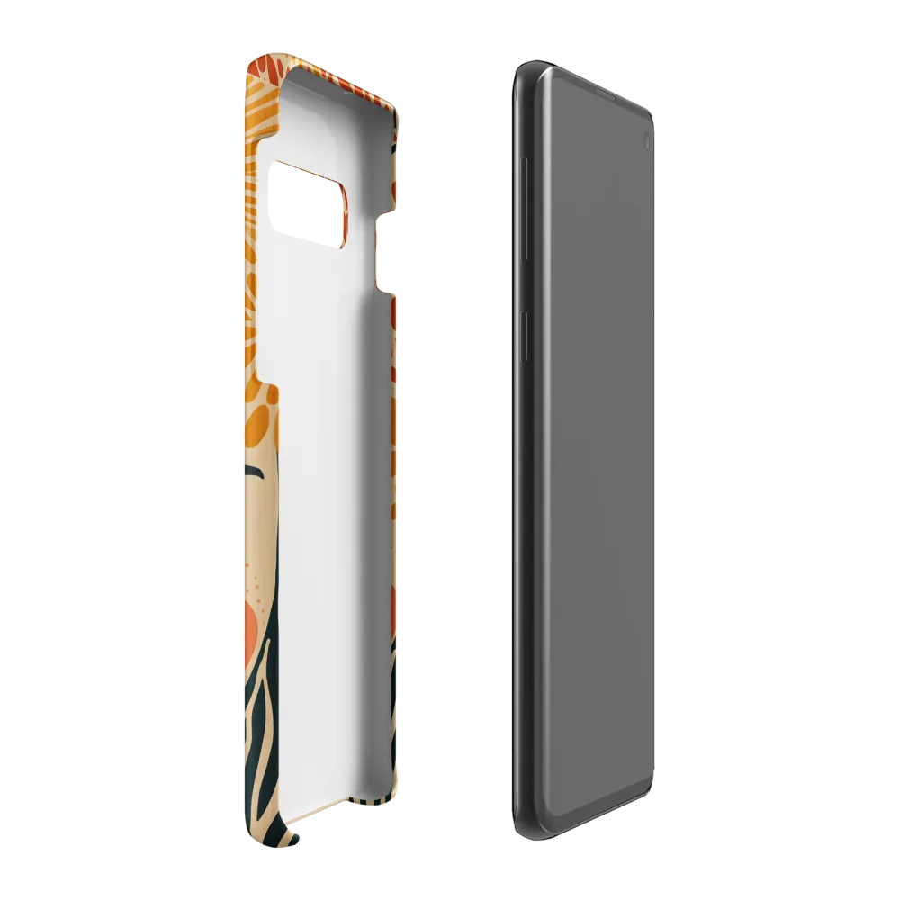 Serenity in Bloom | Phone Case |  S10 Plus | Snap Case | Matte