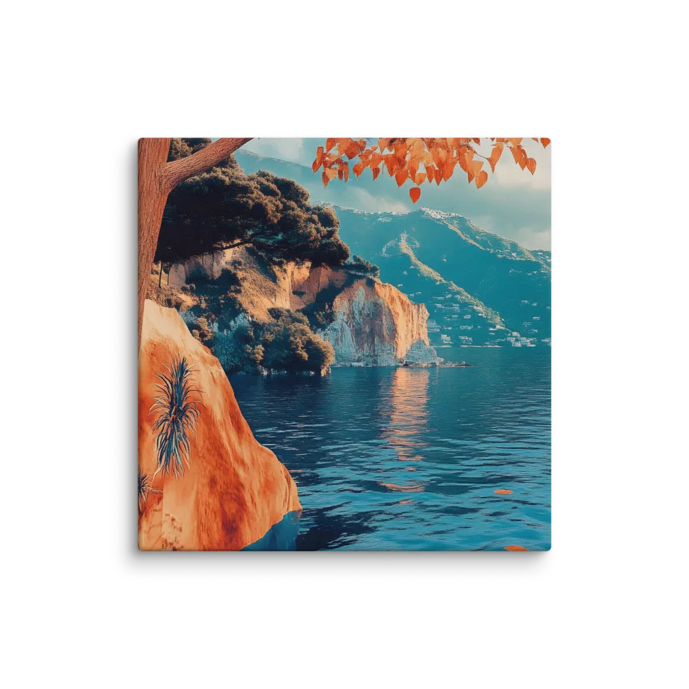Elysian Waterscape | Canvas | 20″×20″