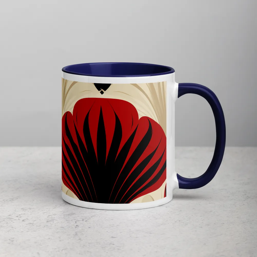 Elegance in Bloom: An Art Deco Floral Reverie