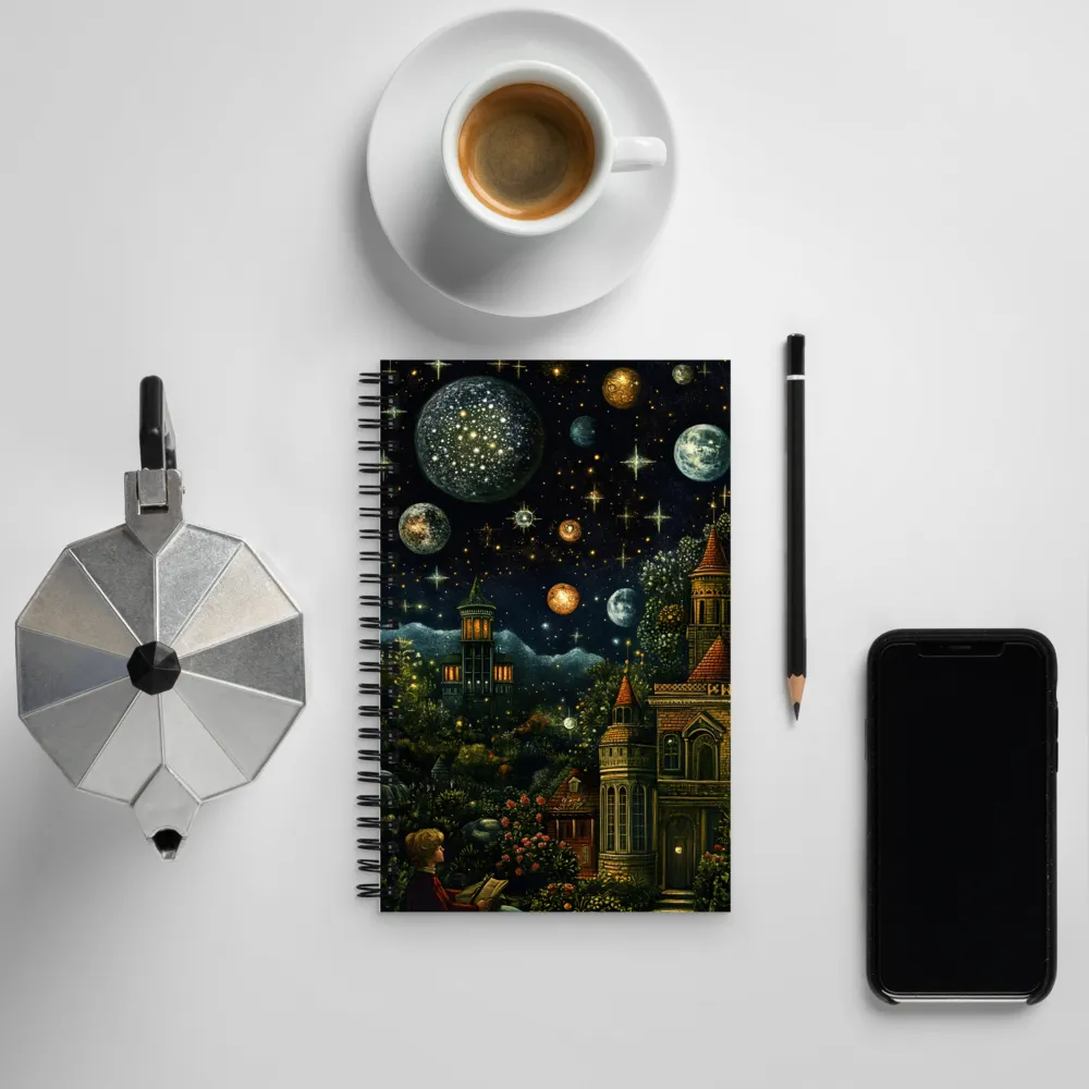 Beyond the Stars: A Journey of Wonder | Spiral Notebook