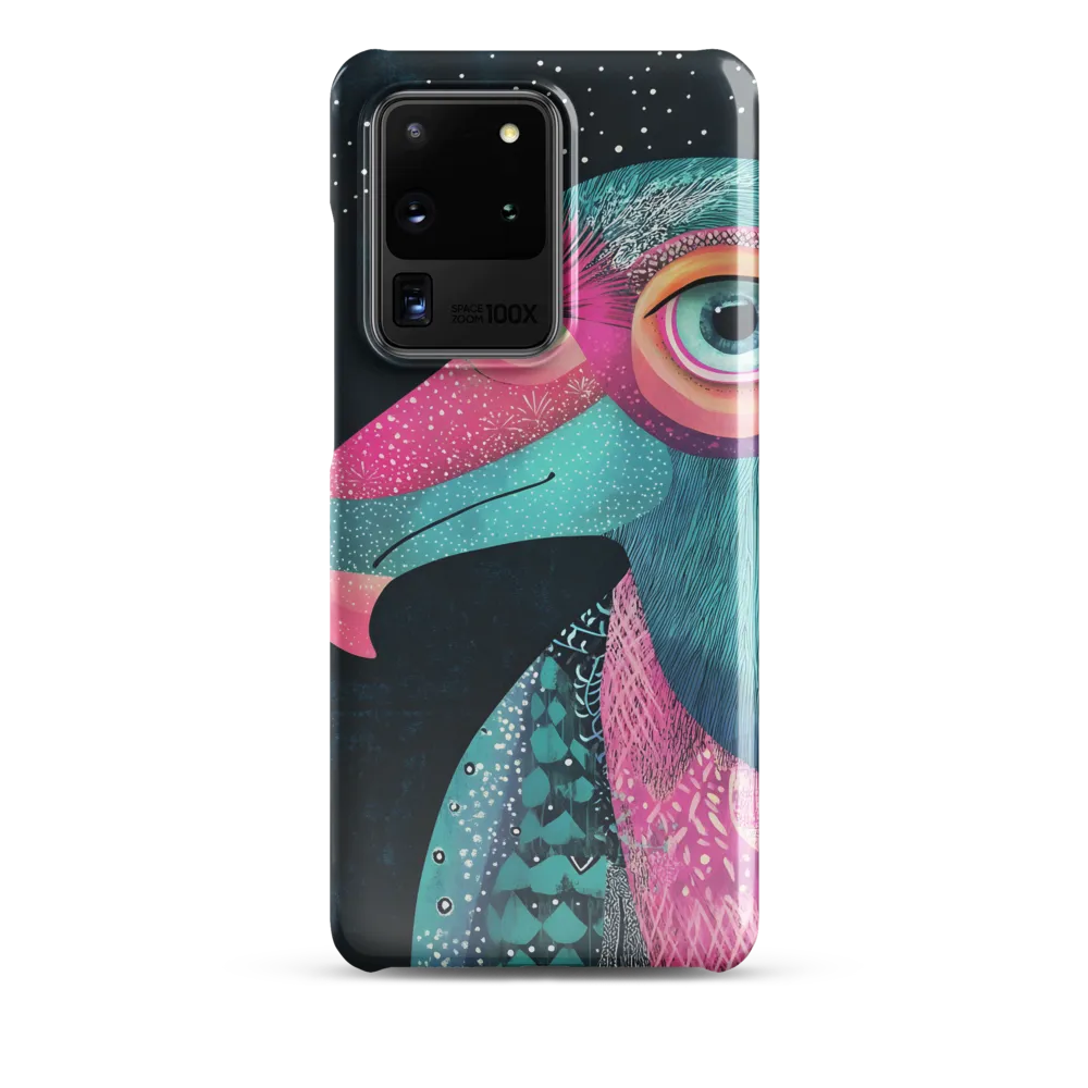 Whimsical Vulture: A Dance of Colors