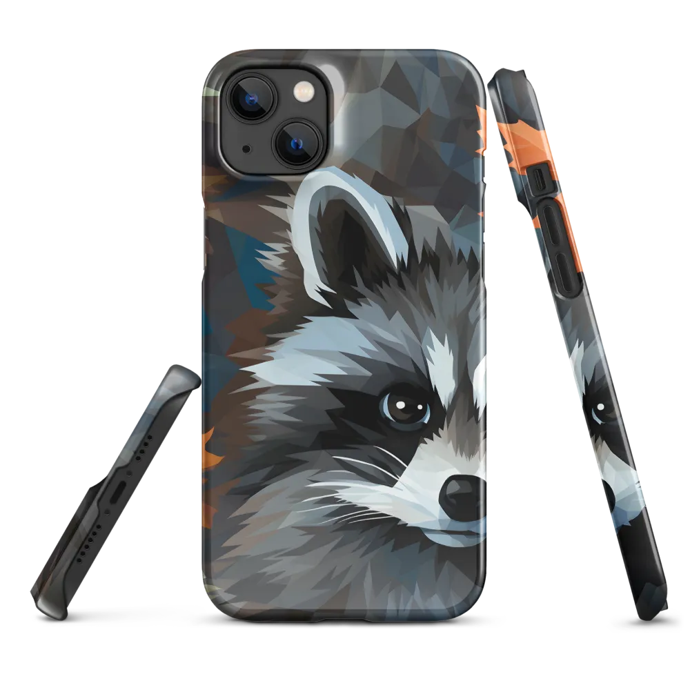 Whispers of Autumn: The Raccoon's Gaze