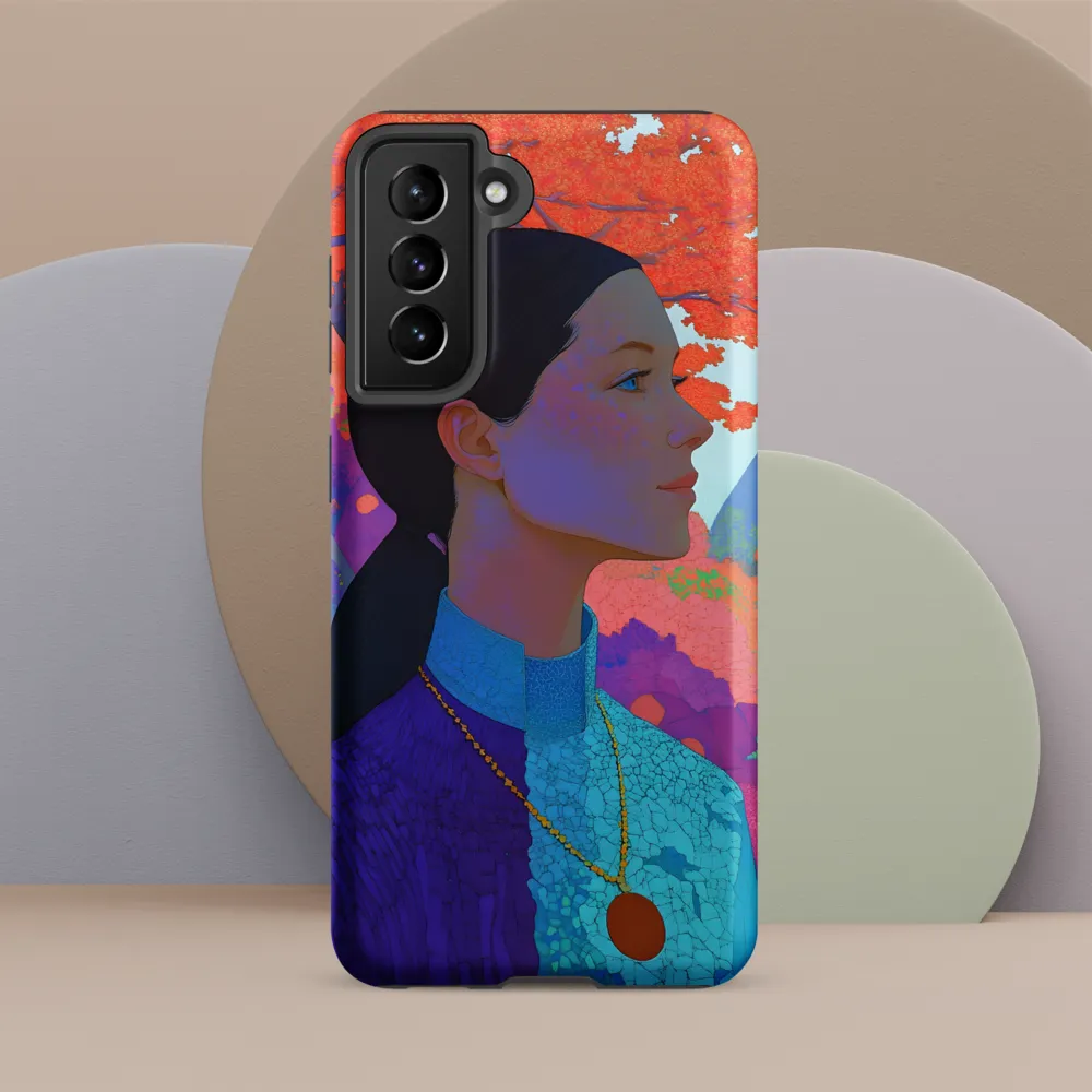 Harmony in Color: A Portrait of Serenity