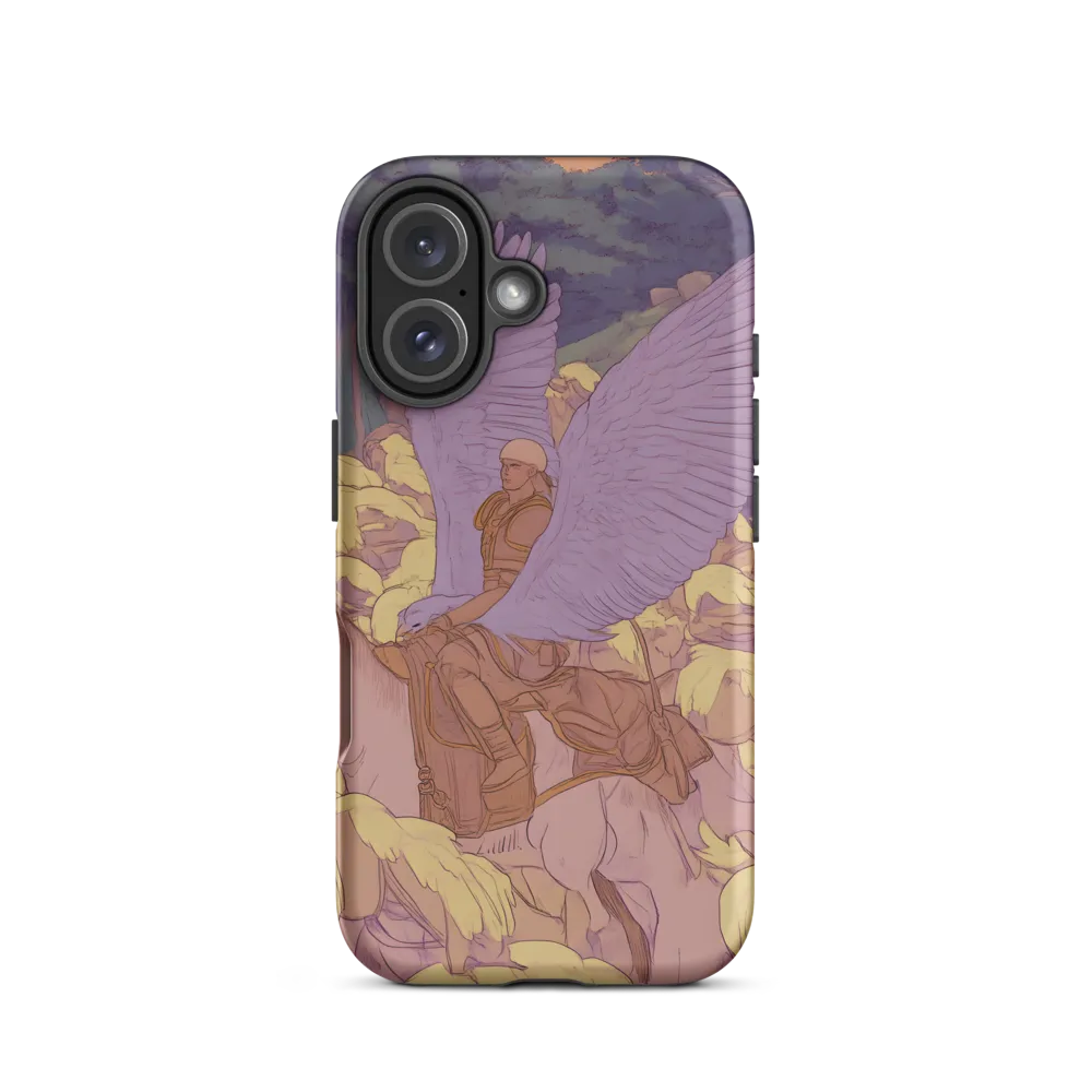 The Winged Guardian | Phone Case |  16 | Tough Case | Matte