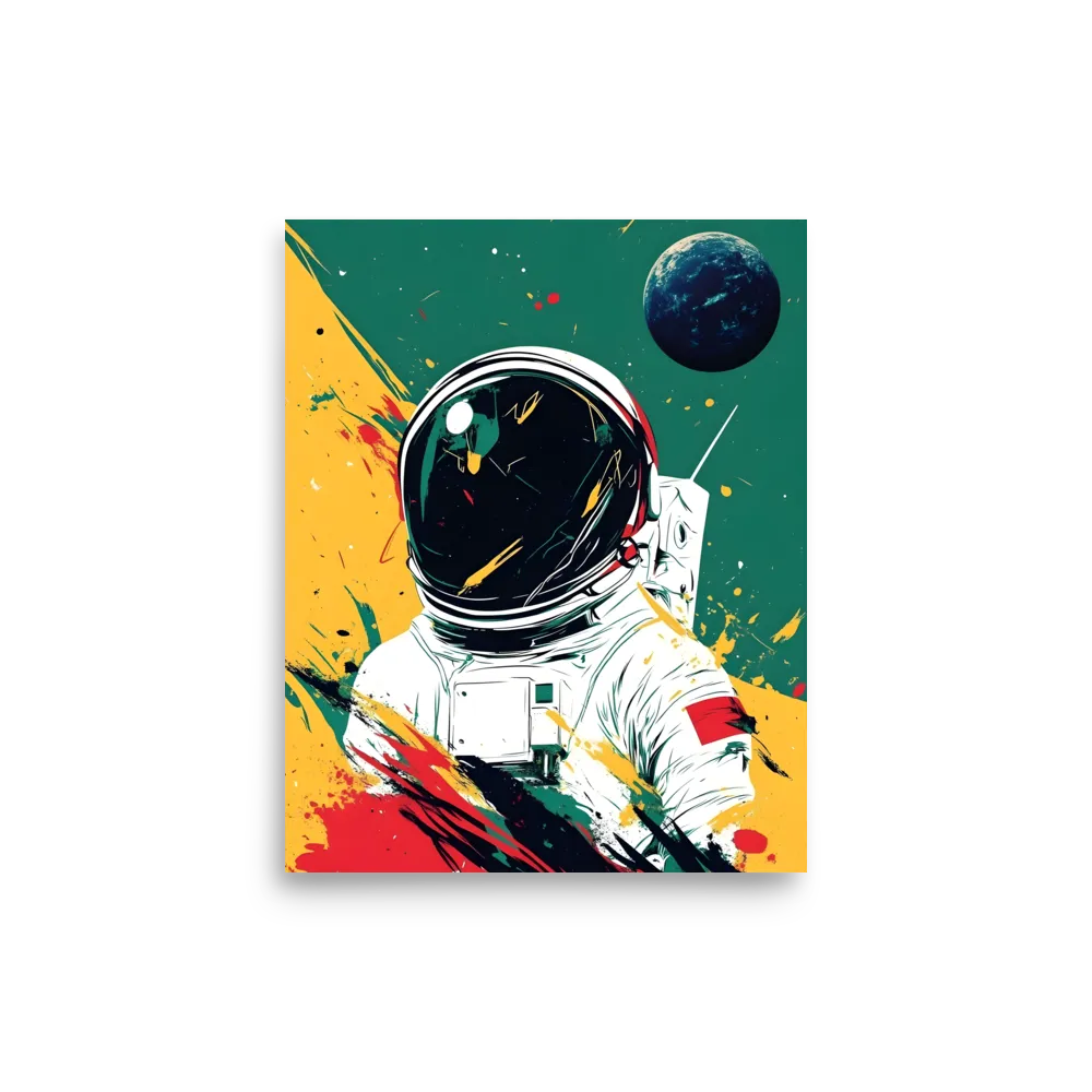 Galactic Explorer: A Modern Odyssey | Poster | 8″×10″