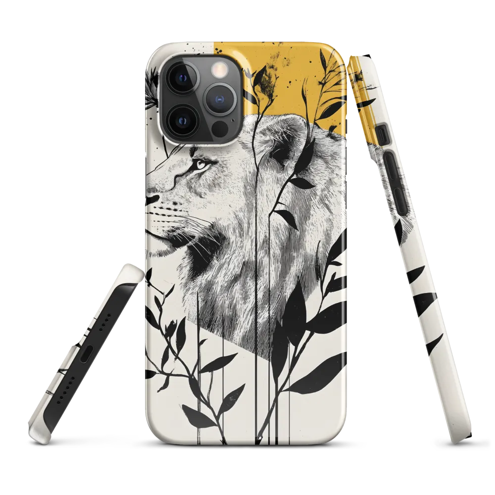 Regal Serenity: The Lion and Flora