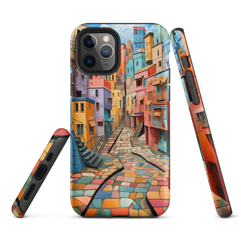 Vibrant Cityscape: A Kaleidoscope of Colors