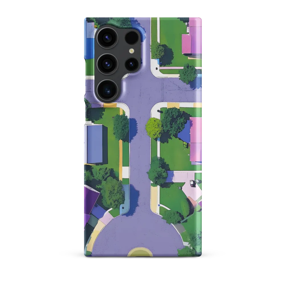 Aerial Harmony: Suburban Crossroads