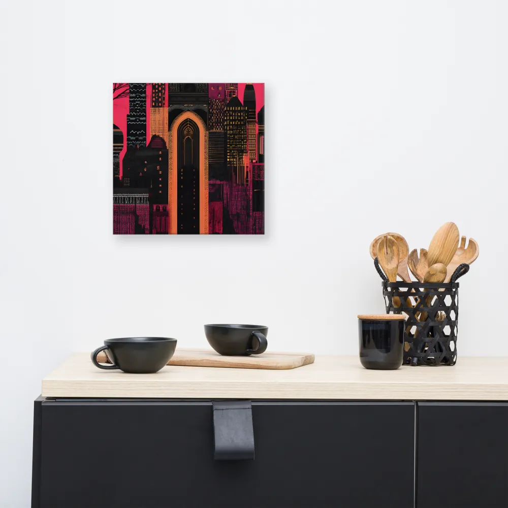 Urban Reverie | Canvas | 12″×12″