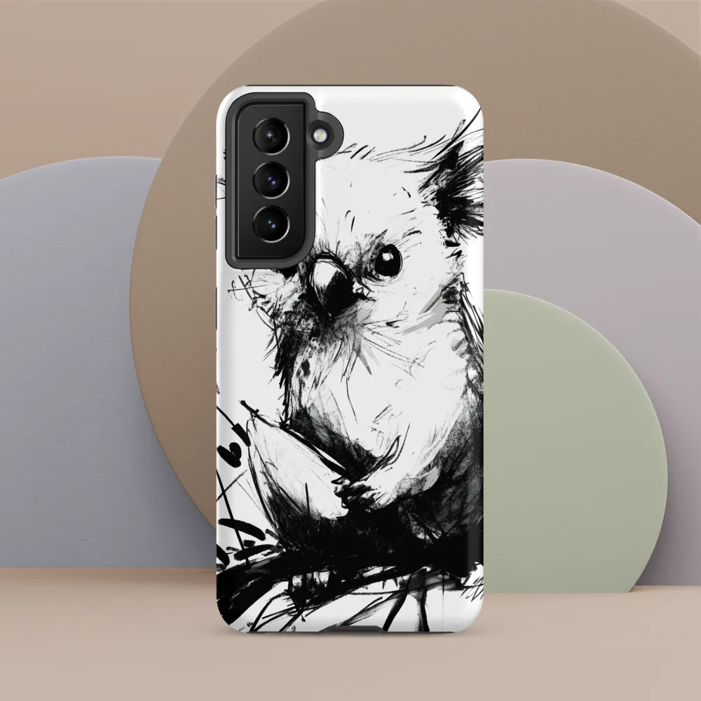 Whimsical Koala in Ink