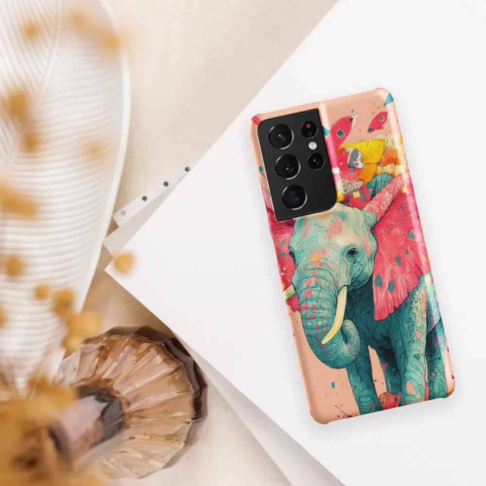 Whimsical Elegance: The Floral Elephant