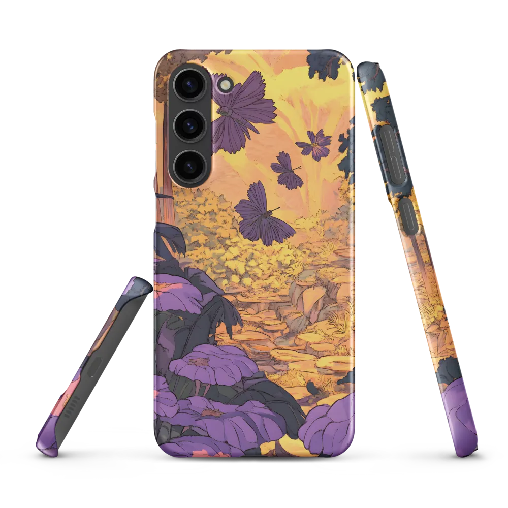 A Serene Dance of Butterflies | Phone Case |  S23 Plus | Snap Case | Matte