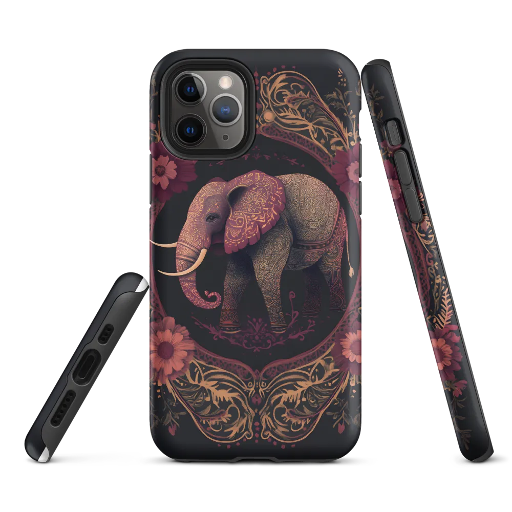 Regal Reverie: The Ornate Elephant