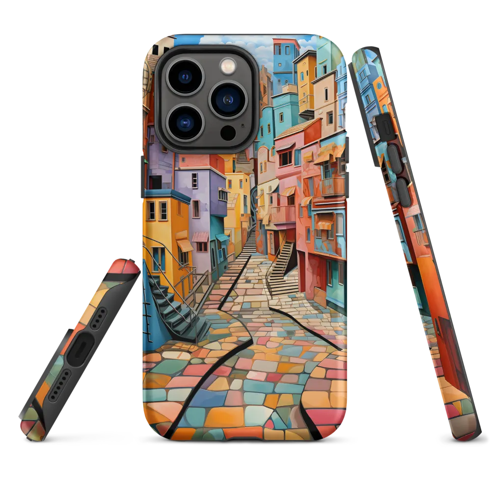 Vibrant Cityscape: A Kaleidoscope of Colors