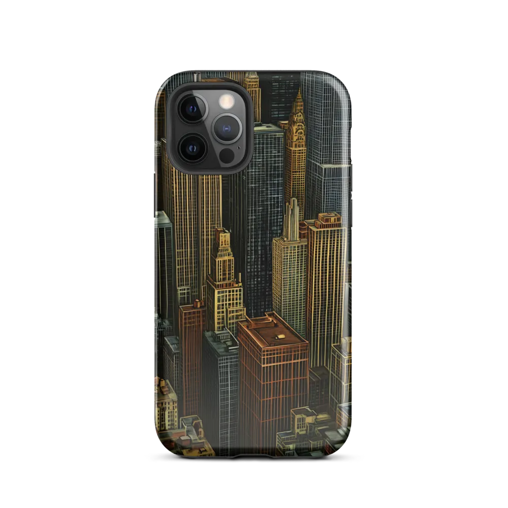 Urban Elegance: A Golden Cityscape