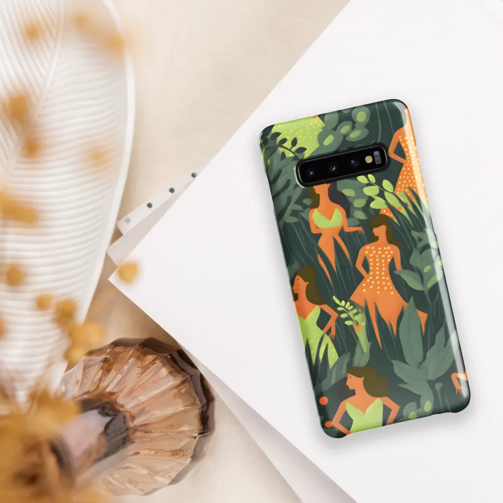 Playful Harmony in Patterns | Phone Case |  S10 Plus | Snap Case | Glossy