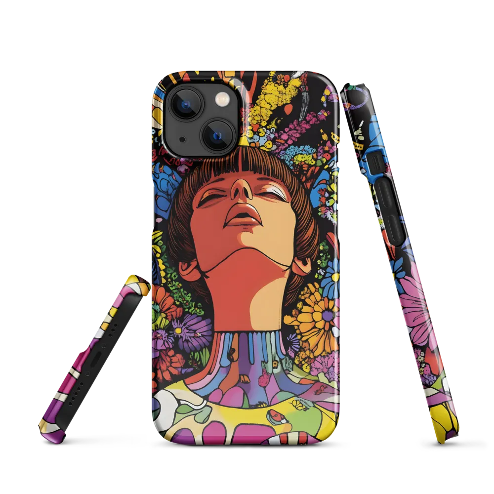 Vibrant Ecstasy: A Psychedelic Portrait