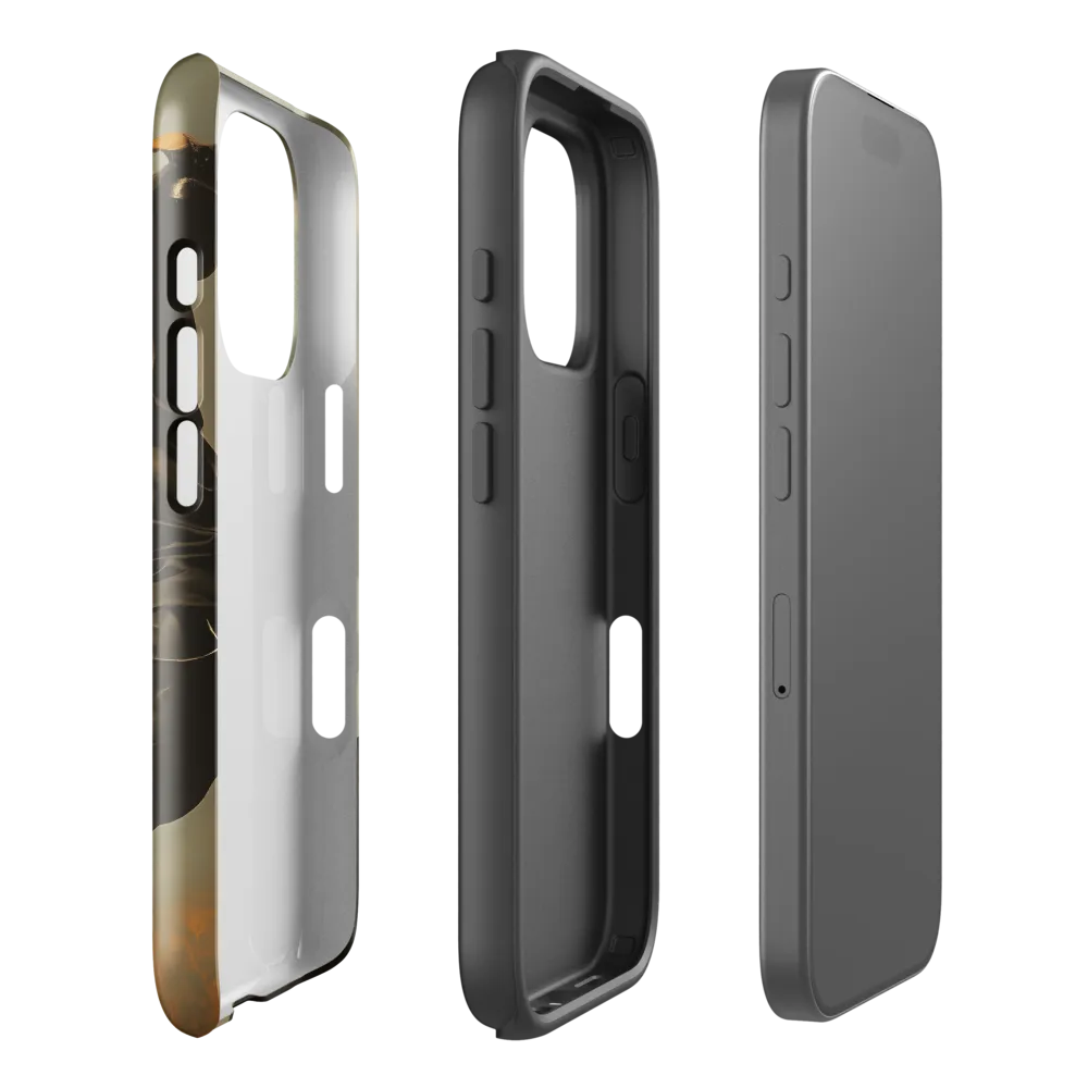 Ethereal Explorer: The Enigmatic Astronaut | Phone Case |  16 Pro | Tough Case | Glossy