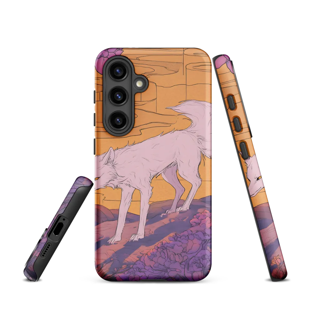Whispers of the Violet Dawn | Phone Case |  S24 | Tough Case | Matte
