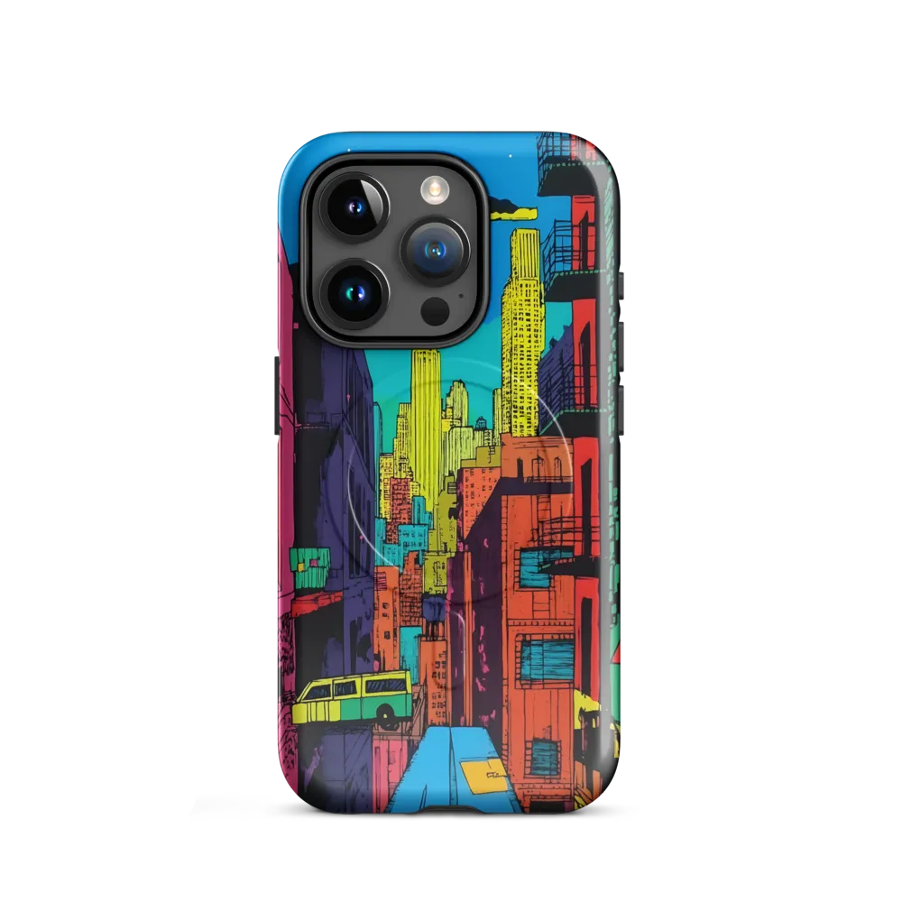 Urban Vibrance: A Pop Art Cityscape