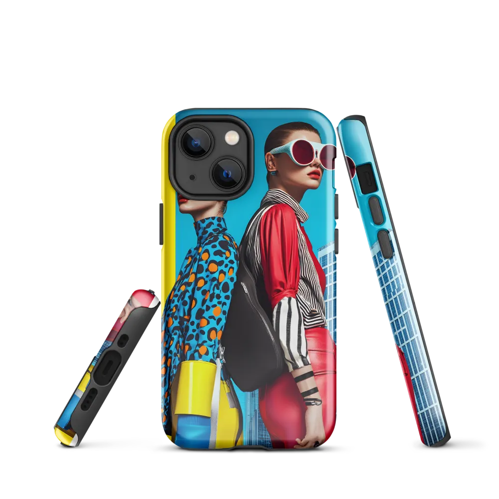 Urban Chic: A Bold Fashion Statement | Phone Case |  13 mini | Tough Case | Glossy