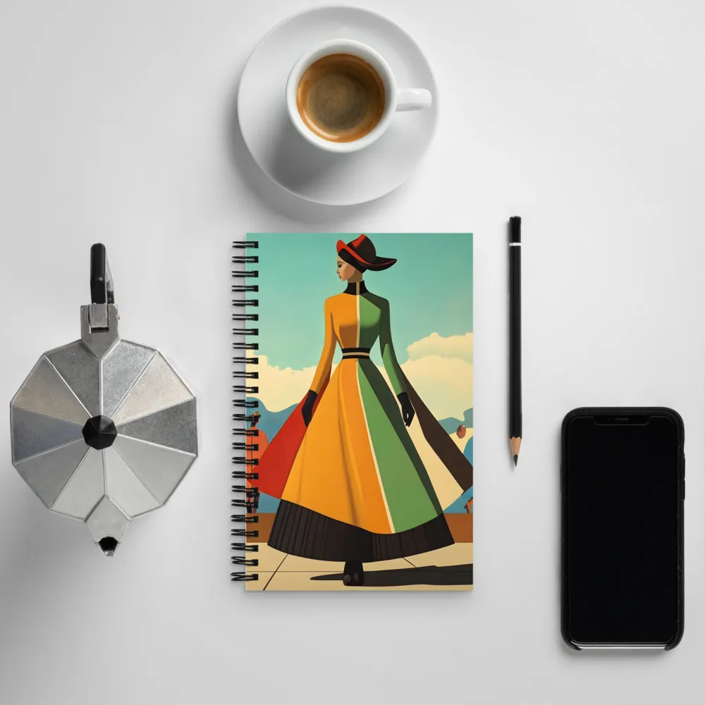 Elegance in Color | Spiral Notebook