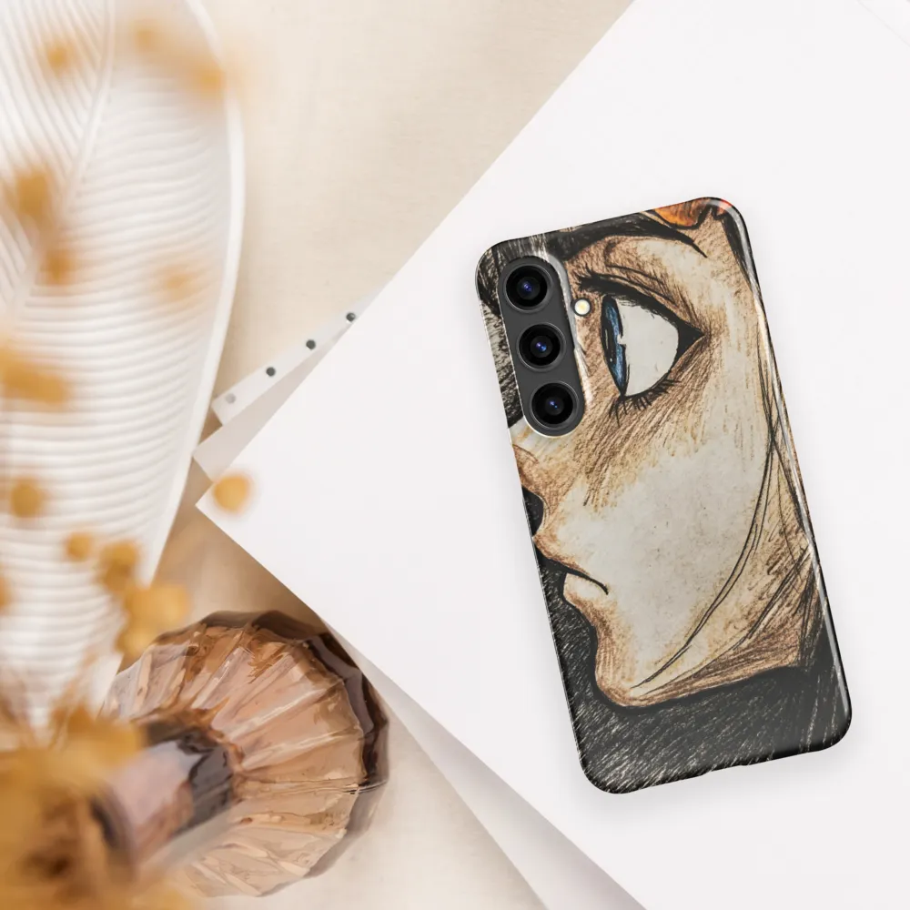 Reflections in Profile | Phone Case |  S24 Plus | Snap Case | Glossy