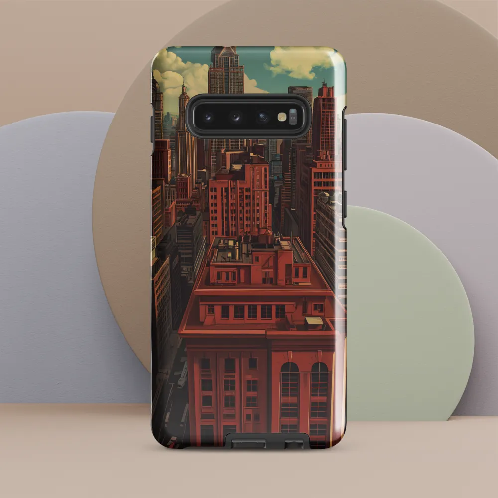 Urban Reverie: A Journey Through the City | Phone Case |  S10 Plus | Tough Case | Glossy