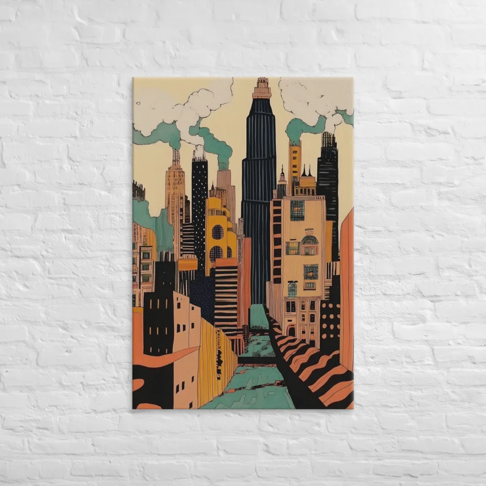 Urban Symphony in Ink