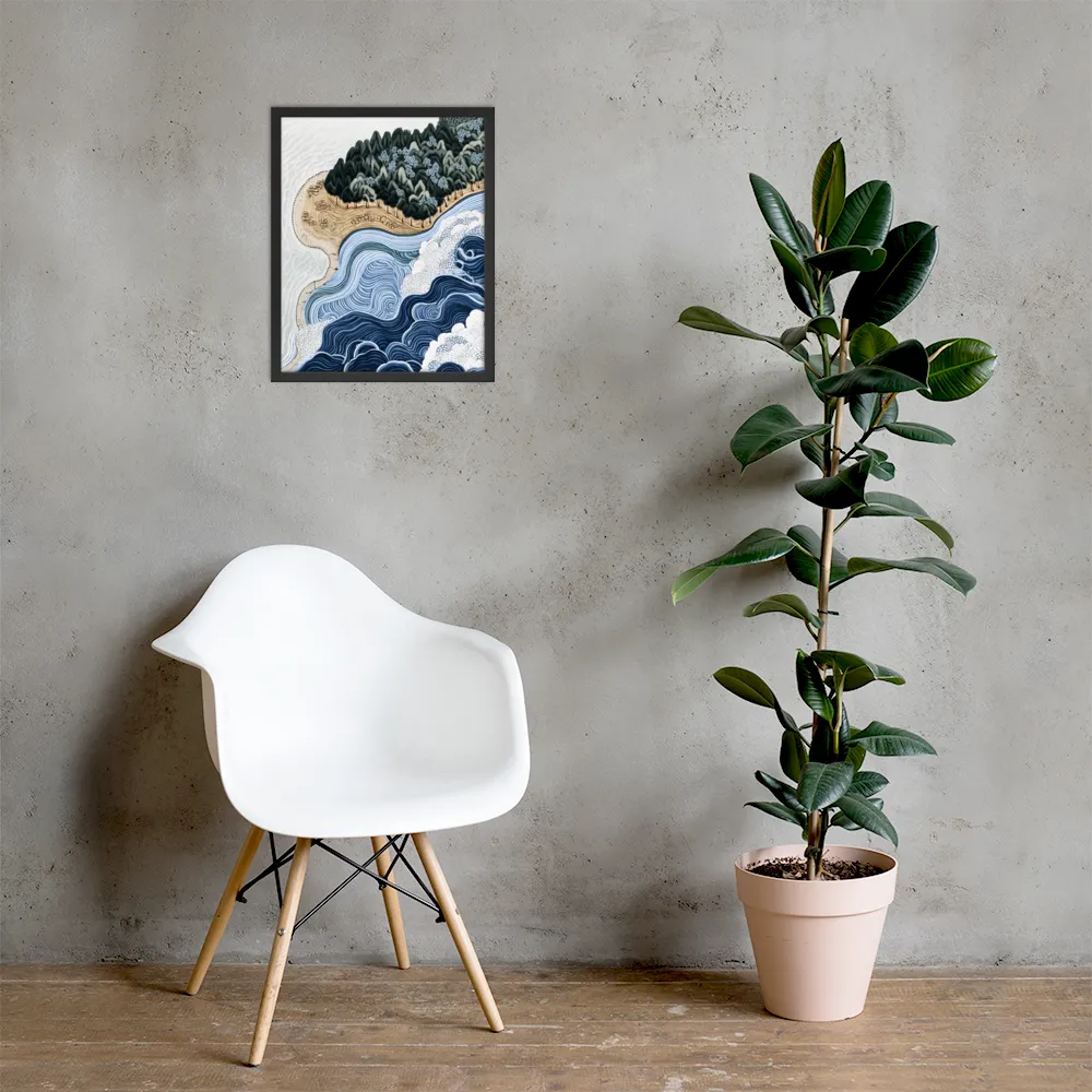 Oceanic Harmony: A Tranquil Landscape