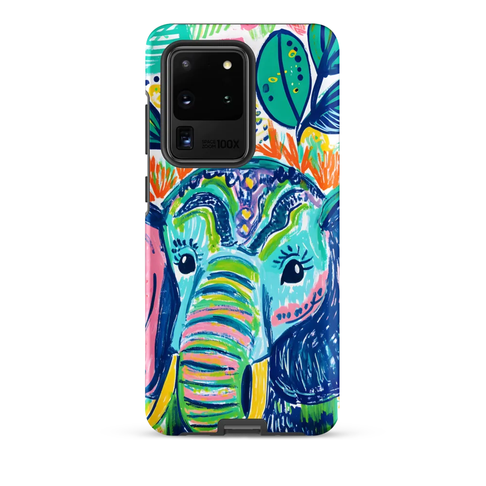 Whimsical Elephant Portrait
