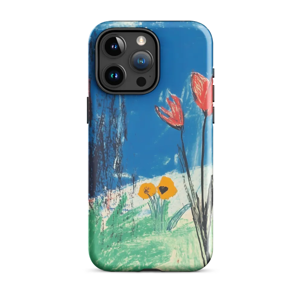 Joyful Blossoms in Blue