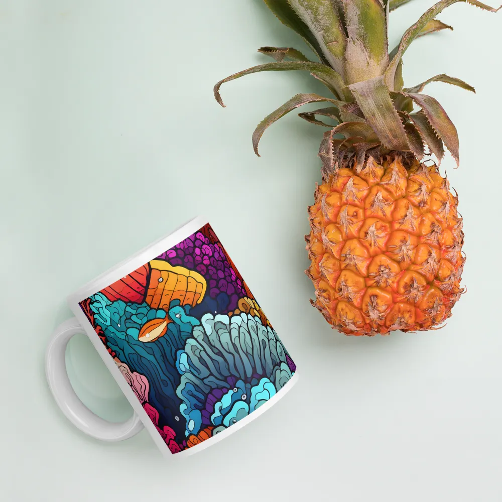 Vibrant Underwater Symphony | Mugs | Multiple Sizes & Colors