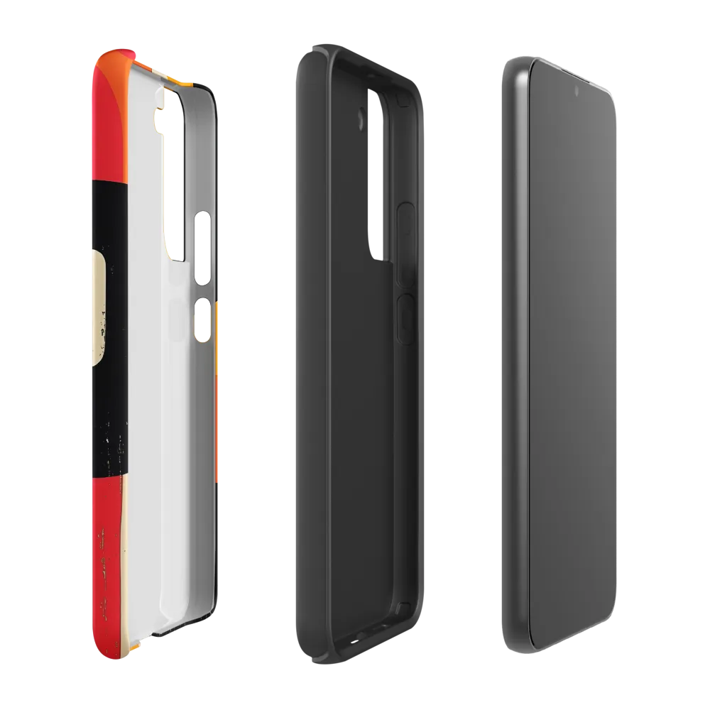 Colorful Curves: Numbers in Harmony | Phone Case |  S22 Plus | Tough Case | Matte