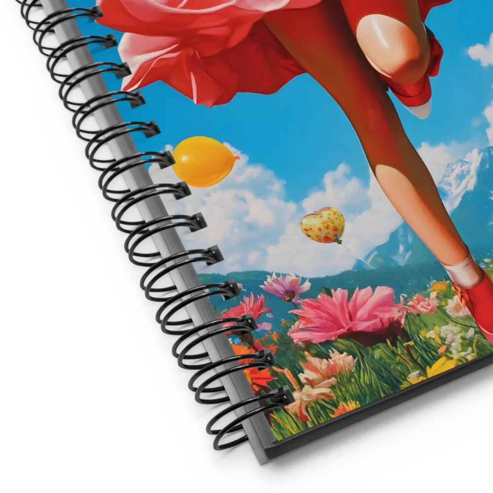 Joyful Ascent | Spiral Notebook