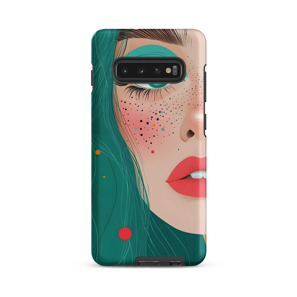A Playful Portrait: Turquoise Temptation