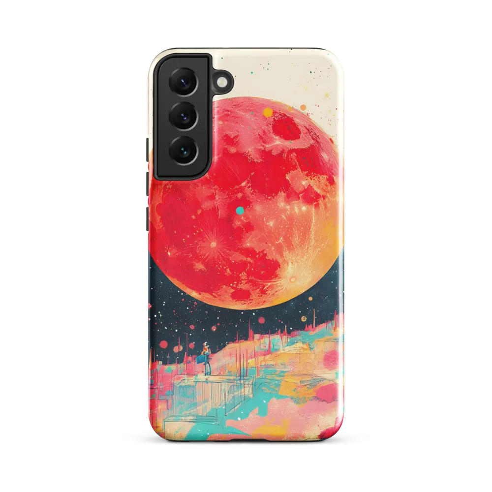 Crimson Dreams: A Lunar Exploration