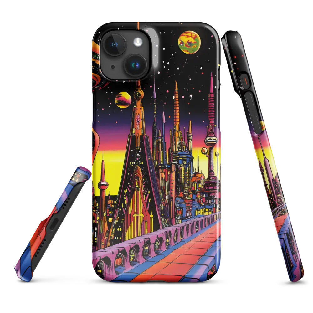 Futuristic Cosmos: A Journey Through Neon Cities