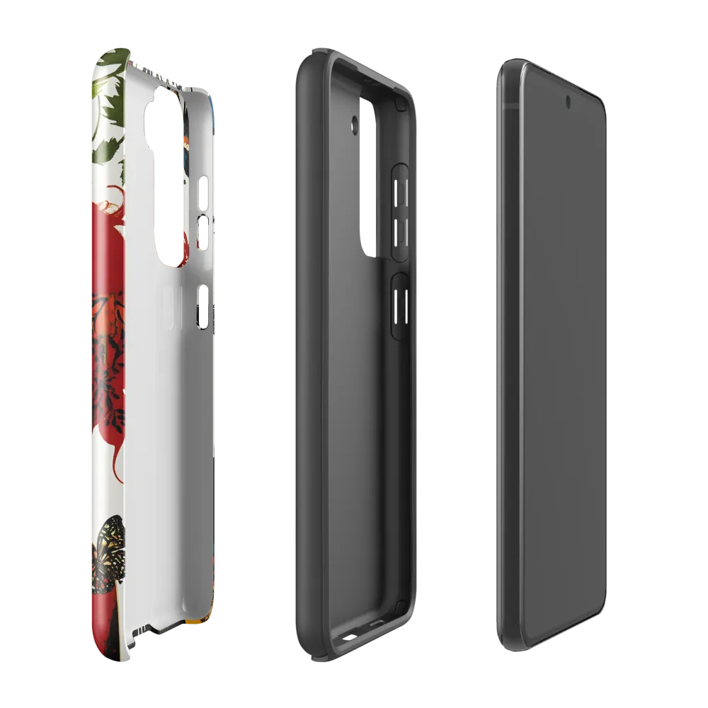 Floral Dreams | Phone Case |  S21 FE | Tough Case | Glossy