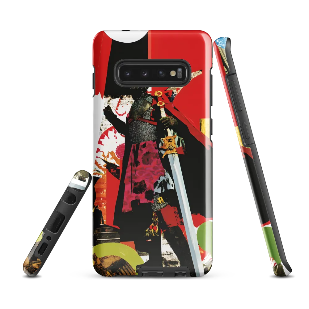 Heroic Visions: The Knight's Stand | Phone Case |  S10 Plus | Tough Case | Glossy