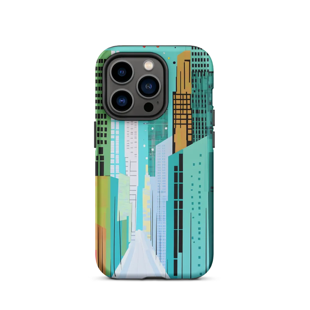 Urban Symphony in Turquoise